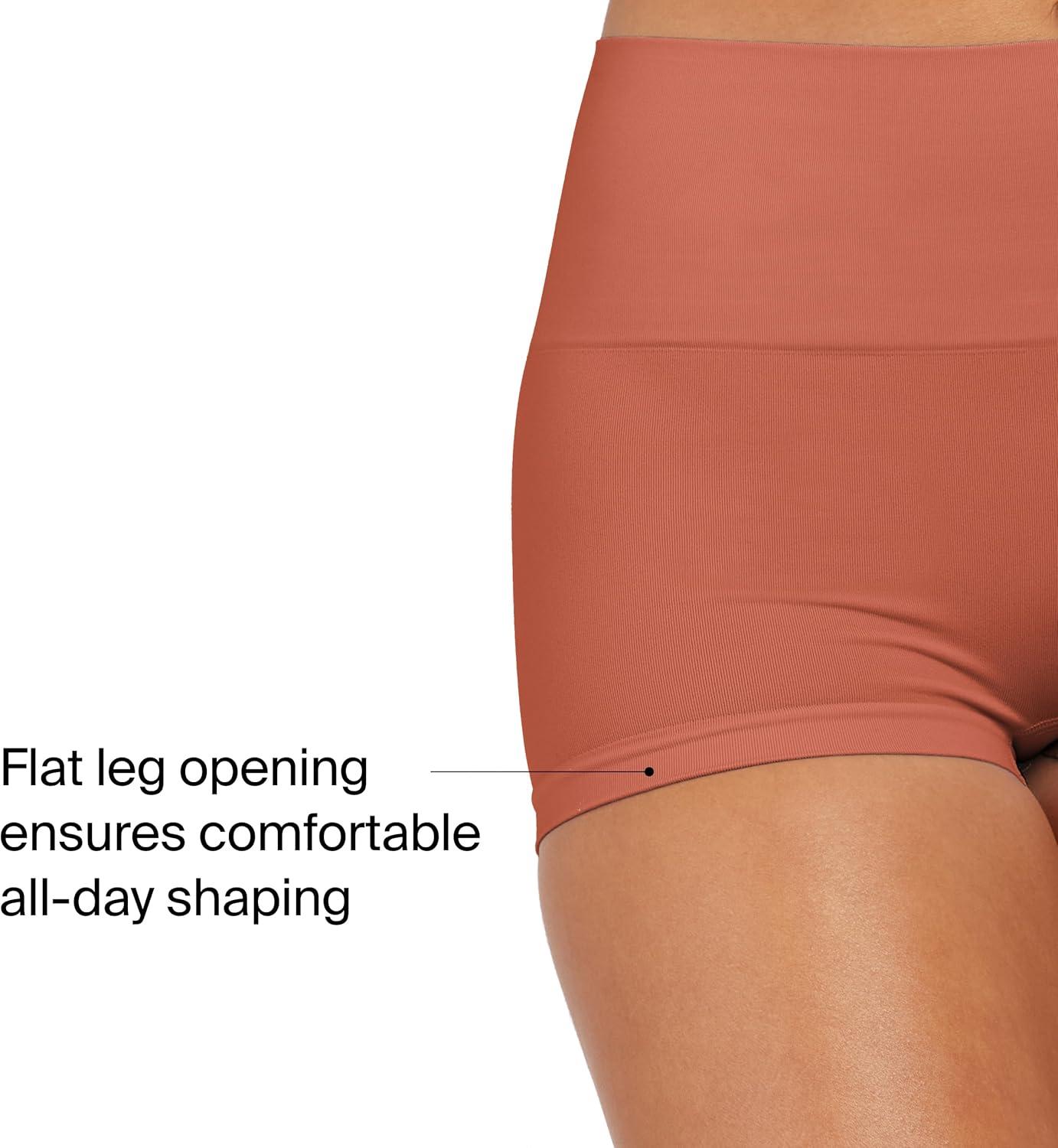 imageSPANX SPANXshape Everyday Shaping Boyshort Comfortable Core Control Shapewear Underwear Invisible Under Clothes NoShowSoft NudeSedonaM