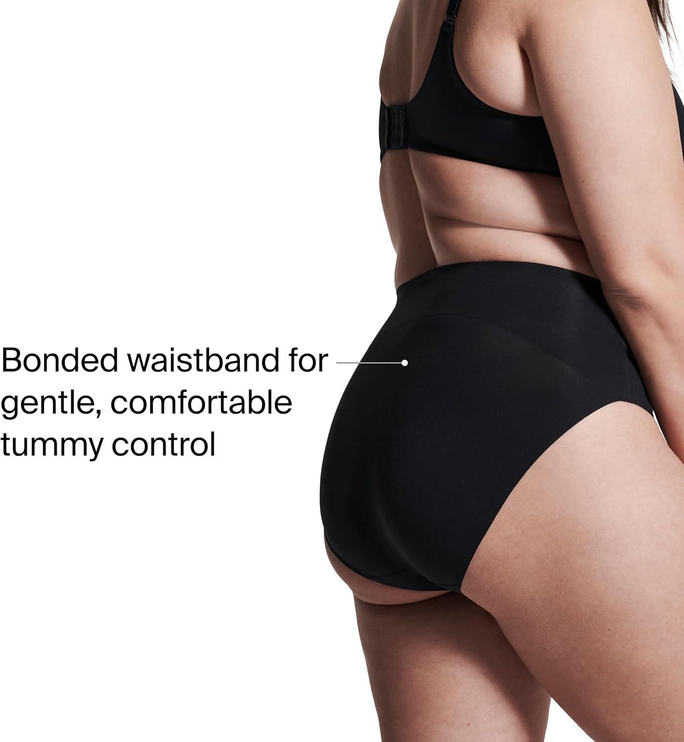 imageSPANX SPANXsupersmooth Undietectable Brief Comfortable Core Control Invisible Shapewear Underwear No Visible Panty LinesVery BlackSedonaXS