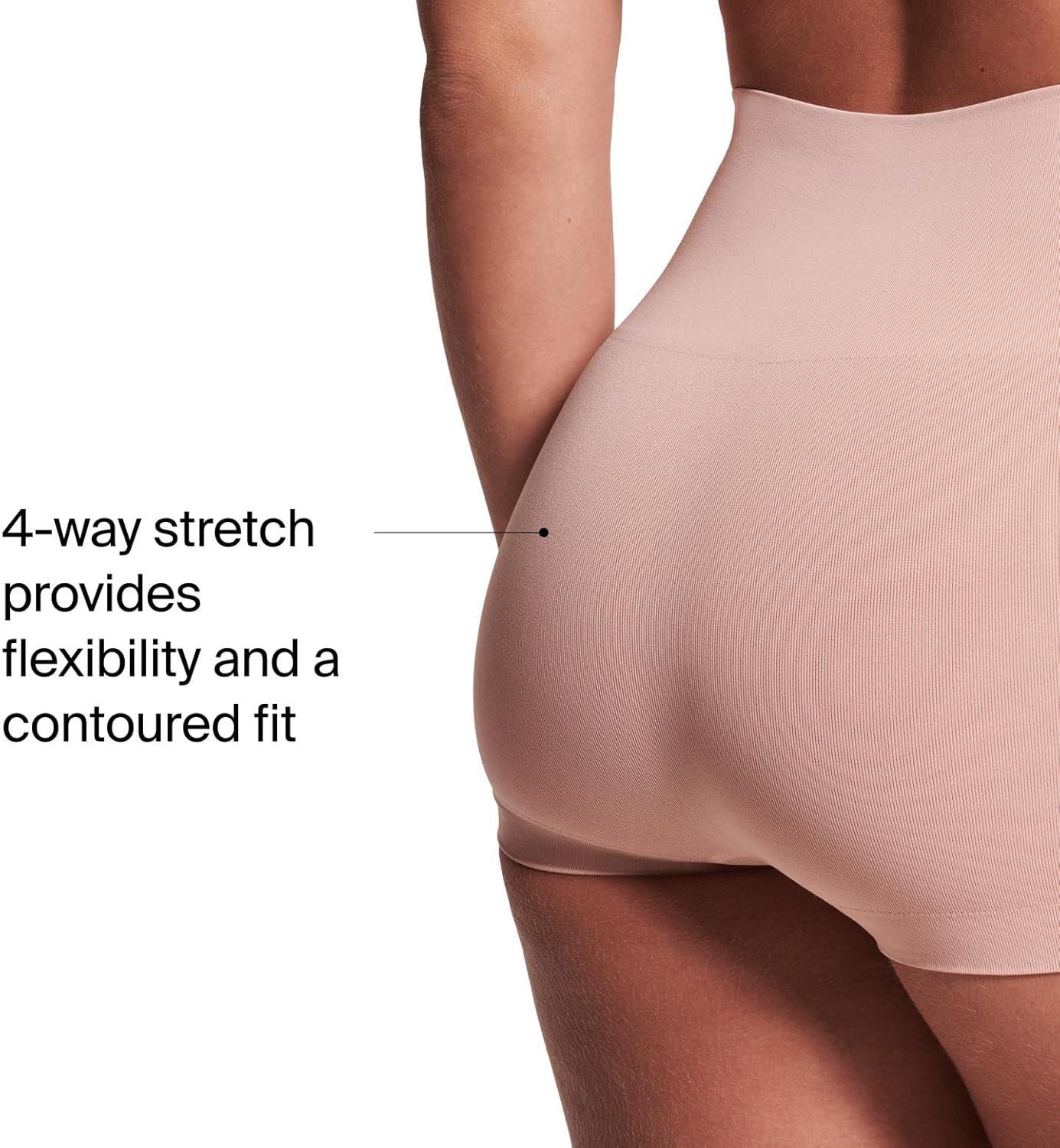 imageSPANXshape ExtraOrdinary Boyshort  Sculpting Compression  Womens Shapewear Underwear  Recycled Nylon Fabric BlendVintage Rose