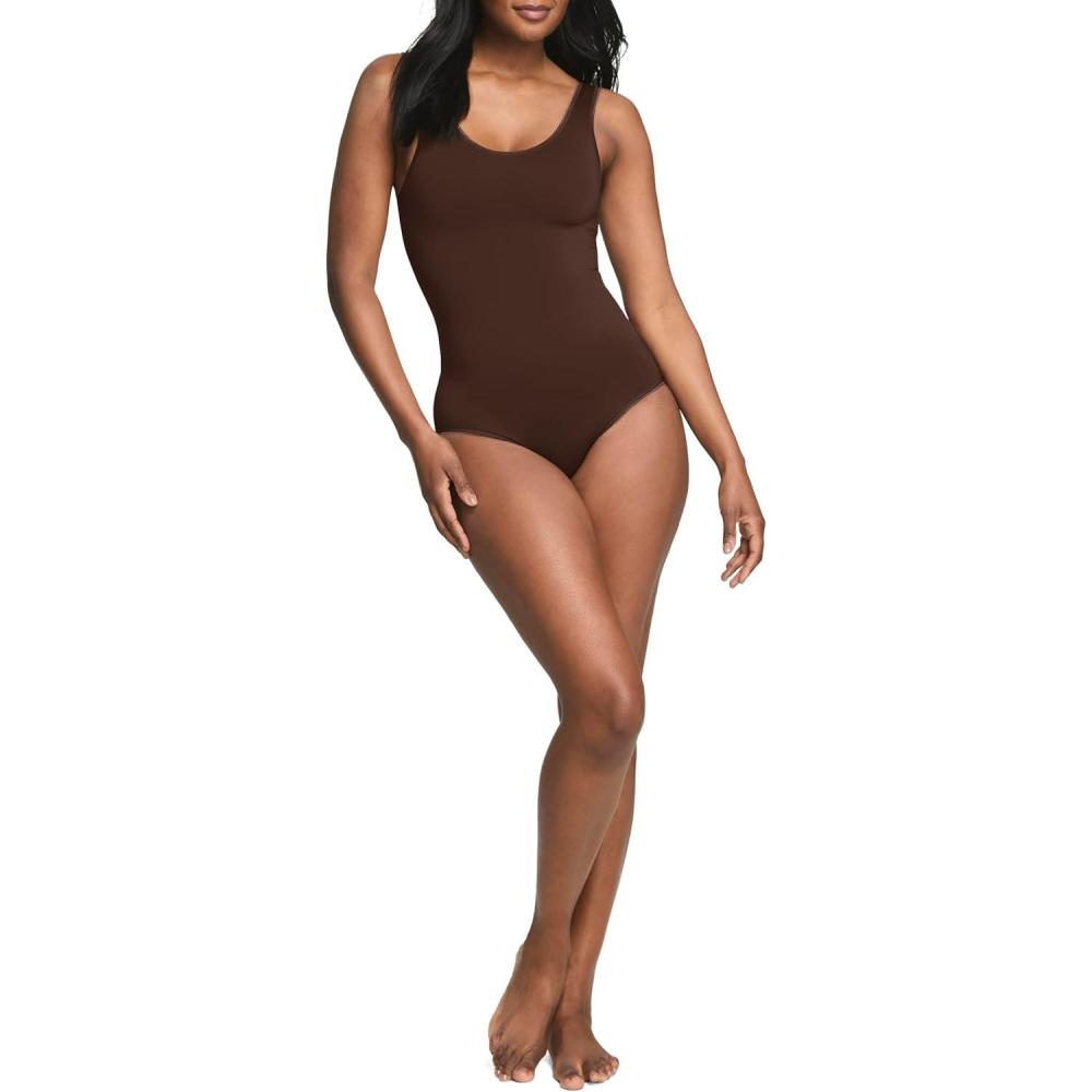 imageSPANX ASSETS HighWaist Boyshort Seamless Power Sculpting HighWaisted Boyshort OG of Shapewear NoShow Tummy ControlChestnut Brown