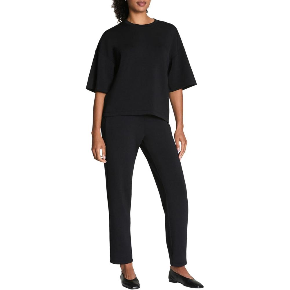 imageSPANX AirEssentials Slim Straight PantVery Black