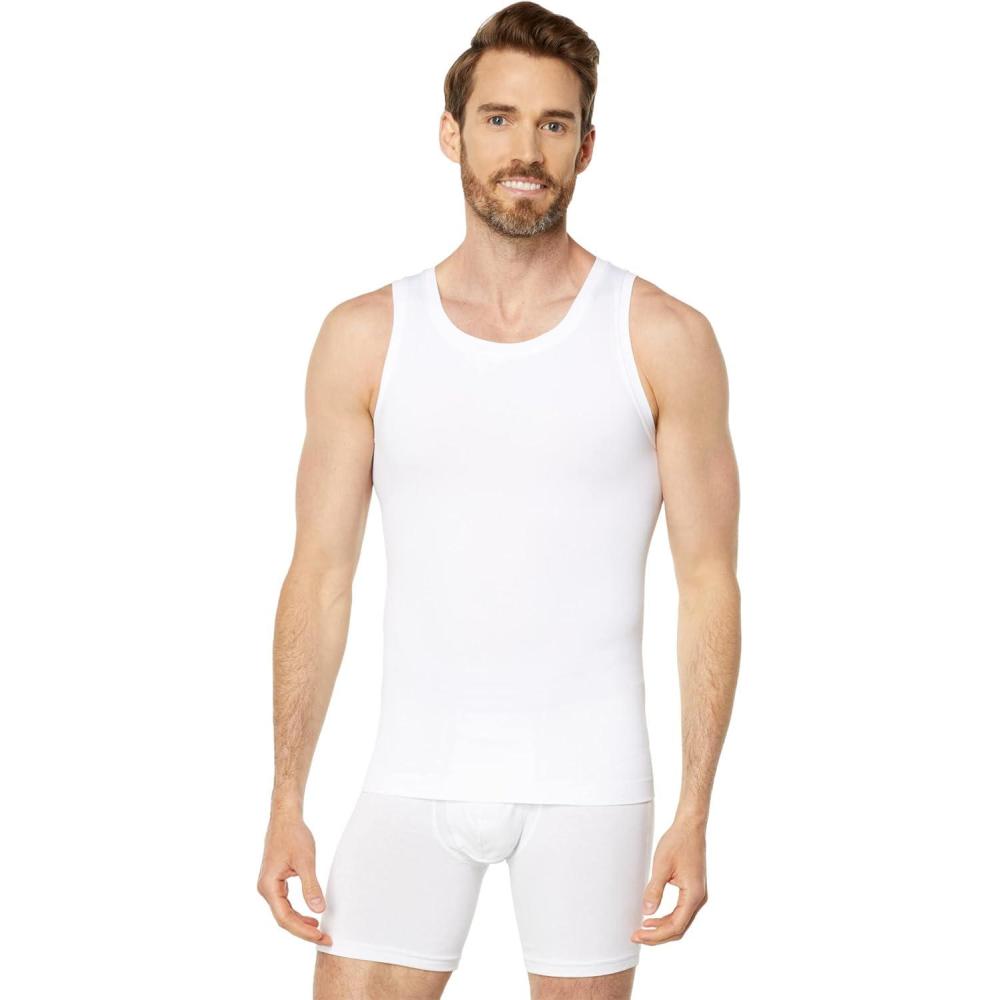 imageSPANX Mens Ultra Sculpt Seamless TankBright White