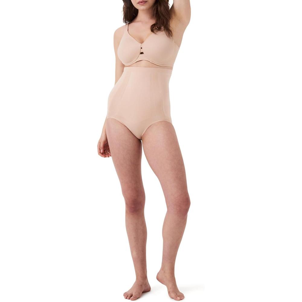 imageSPANX SPANXsculpt OnCore HighWaisted Brief Powerful Level 4 Sculpting Body Shaper Comfortable Core Control UnderwearSoft Nude