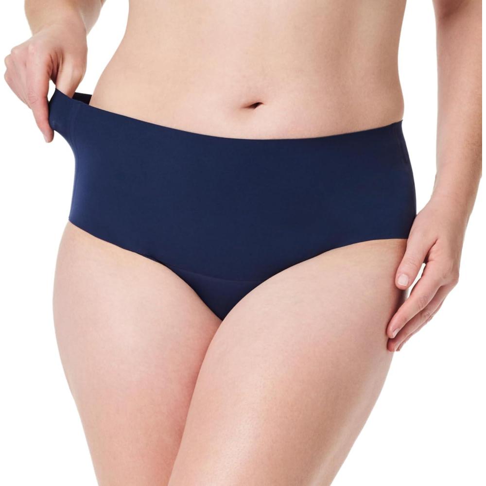 imageSPANX SPANXsmooth Undietectable Brief Comfortable Core Control Invisible Shapewear Underwear No Visible Panty LinesDark Sapphire