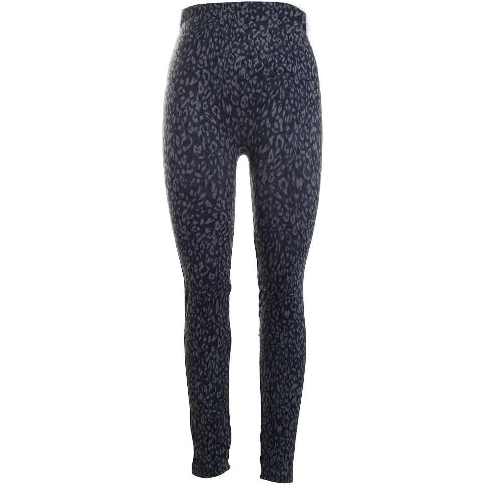 imageSPANX Seamless Leggings Comfortable Athletic Wear Core ampamp Tummy Control for Shaping Natural Waist FitLeopard