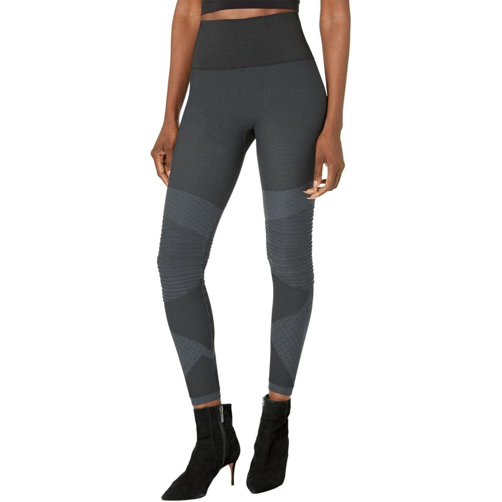 imageSPANX Seamless Leggings Comfortable Athletic Wear Core ampamp Tummy Control for Shaping Natural Waist FitSpanx