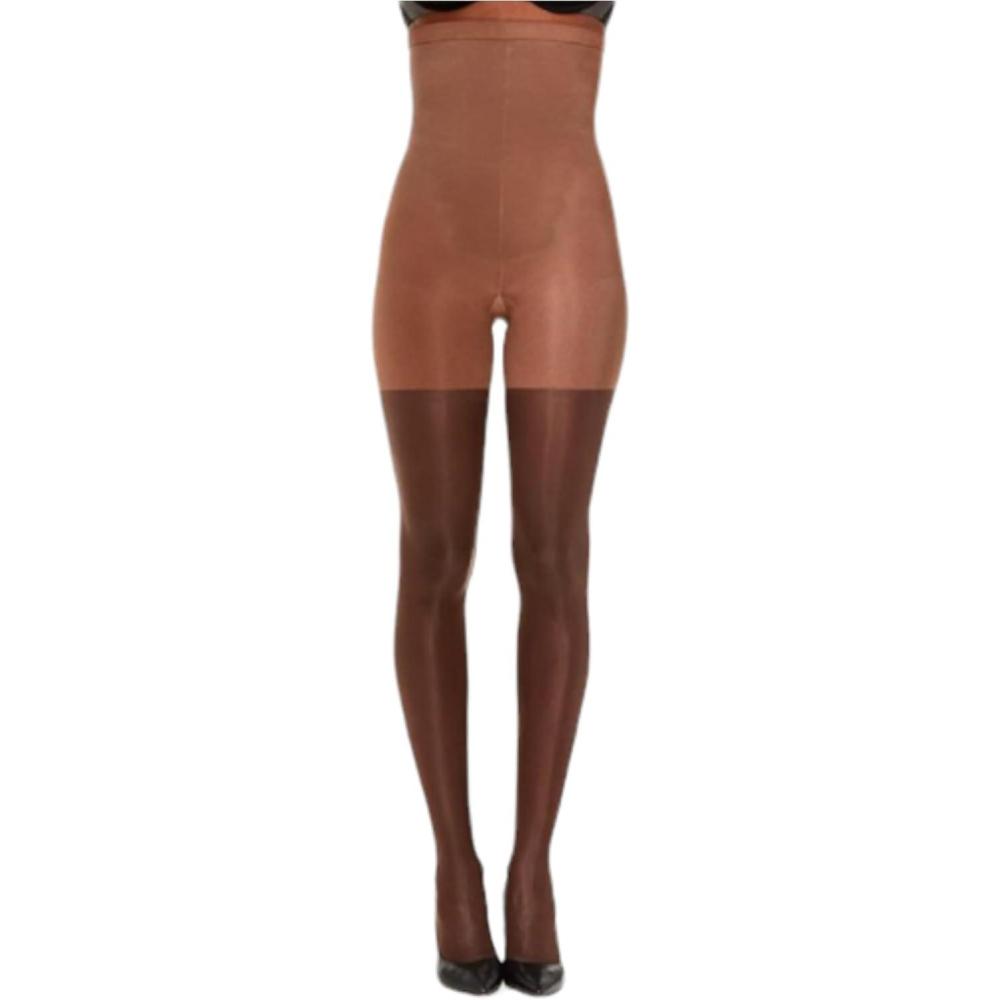 imageSPANXshape HighWaisted MidThigh Sheers  Comfortable Tummy Control Shapewear  Sheer Pantyhose  No Visible Panty LinesS7