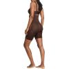 ASSETS by SPANX High-Waist Mid-Thigh Short – Seamless Shapewear – Ultra-Firm Compression, Breathable, Thigh & Tummy Control(Chestnut Brown)