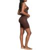 ASSETS by SPANX High-Waist Mid-Thigh Short – Seamless Shapewear – Ultra-Firm Compression, Breathable, Thigh & Tummy Control(Chestnut Brown)