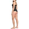 SPANX ASSETS Women’s High-Waist Thong, Seamless No-Show Shapewear with Lightweight Sculpting Fabric and Tummy Support(Very Black)