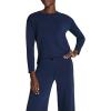 SPANX AirEssentials Relaxed Long Sleeve Top(Timeless Navy)