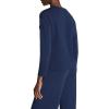 SPANX AirEssentials Relaxed Long Sleeve Top(Timeless Navy)