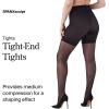 SPANX Fashion Tight End Tights – Comfortable Tummy Control Shapewear – Sheer Pantyhose – Micro Dot Fishnet