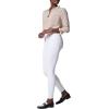 SPANX Jean-Ish Ankle Leggings – Stylish Everyday Leggings – Classic Jean Look – Hidden Core Shaping – Comfy Denim Alternative(White)