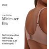 SPANX Low Profile Minimizer Bra – Minimize Breast Size by up to 1 Inch – Quick-Drying Fabric – Comfortable Bras for Women(Cafe Au Lait)