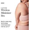SPANX Low Profile Wireless Minimizer Bra – Minimize Breast Size by Up to 1 Inch – Breathable, Quick-Drying Fabric(Vintage Rose)
