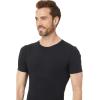 SPANX Men’s Sculpt Cotton Crew Neck(Classic Black)