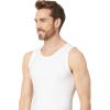SPANX Men’s Sculpt Cotton Tank(Bright White)