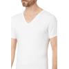 SPANX Men’s Sculpt Cotton V-Neck(Bright White)