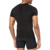 SPANX Men’s Ultra Sculpt Seamless Crew Neck(Classic Black)