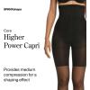 SPANX Original Shaping High-Waisted Footless Sheers – Core & Thigh Control – Footless Pantyhose – Use as Shapewear Underwear(Black)
