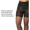 SPANX Power Capri – Body-Shaping Footless Pantyhose for Core Control – Adjustable Length – Comfortable Waistband(Black)