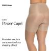 SPANX Power Capri – Body-Shaping Footless Pantyhose for Core Control – Adjustable Length – Comfortable Waistband(Nude)