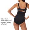 SPANX SPANXsculpt OnCore High-Waisted Brief – Powerful Level 4 Sculpting Body Shaper – Comfortable Core Control Underwear(Very Black)