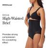 SPANX SPANXsculpt OnCore High-Waisted Brief – Powerful Level 4 Sculpting Body Shaper – Comfortable Core Control Underwear(Very Black)
