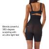 SPANX SPANXsculpt Seamless Power High-Waisted Mid-Thigh Short – Lightweight, All-Day Comfort – Core Control Shapewear(Black)