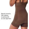 SPANX SPANXsculpt Seamless Power High-Waisted Shorty – For All Hemline Lengths – Core Control Shapewear – Seamless Underwear(Chestnut Brown)