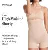 SPANX SPANXsculpt Seamless Power High-Waisted Shorty – For All Hemline Lengths – Core Control Shapewear – Seamless Underwear(Soft Nude)