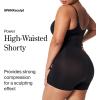 SPANX SPANXsculpt Seamless Power High-Waisted Shorty – For All Hemline Lengths – Core Control Shapewear – Seamless Underwear(Very Black)