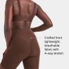 SPANX SPANXsculpt Seamless Power Mid-Thigh Short – Core Shapewear – Lightweight, All-Day Shaping & Support – No Panty Lines(Chestnut Brown)