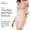 SPANX SPANXsculpt Seamless Power Open-Bust Mid-Thigh Bodysuit – Level 4 Compression – Lightweight Body Shaper – Shapewear for Women