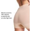 SPANX SPANXsculpt Seamless Power Shorty – For All Hemline Lengths – Lightweight Core Control Shapewear – Dig-Free Waistband(Soft Nude)