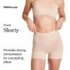 SPANX SPANXsculpt Seamless Power Shorty – For All Hemline Lengths – Lightweight Core Control Shapewear – Dig-Free Waistband(Soft Nude)
