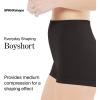 SPANX SPANXshape Everyday Shaping Boyshort – Comfortable Core Control Shapewear Underwear – Invisible Under Clothes – No-Show-Black-Sedona-M