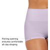 SPANX SPANXshape Everyday Shaping Boyshort – Comfortable Core Control Shapewear Underwear – Invisible Under Clothes – No-Show(Dusty Lavender)