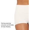 SPANX SPANXshape Everyday Shaping Boyshort – Comfortable Core Control Shapewear Underwear – Invisible Under Clothes – No-Show(Linen)