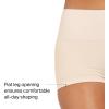 SPANX SPANXshape Everyday Shaping Boyshort – Comfortable Core Control Shapewear Underwear – Invisible Under Clothes – No-Show(Soft Nude)