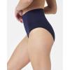 SPANX SPANXshape Everyday Shaping Brief – Core Control Shapewear Underwear – Invisible Under Clothes – Seamless Design-Black-Dark Sapphire-M