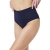 SPANX SPANXshape Everyday Shaping Brief – Core Control Shapewear Underwear – Invisible Under Clothes – Seamless Design-Soft Nude-Dark Sapphire-M