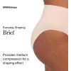 SPANX SPANXshape Everyday Shaping Brief – Core Control Shapewear Underwear – Invisible Under Clothes – Seamless Design(Vintage Rose)