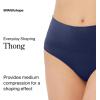 SPANX SPANXshape Everyday Shaping Thong – Core Control Shapewear Underwear – Invisible Under Clothes – Seamless Design(Dark Sapphire)