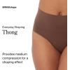 SPANX SPANXshape Everyday Shaping Thong – Core Control Shapewear Underwear – Invisible Under Clothes – Seamless Design(Naked 4.0)