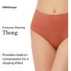 SPANX SPANXshape Everyday Shaping Thong – Core Control Shapewear Underwear – Invisible Under Clothes – Seamless Design(Sedona)