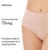 SPANX SPANXshape Everyday Shaping Thong – Core Control Shapewear Underwear – Invisible Under Clothes – Seamless Design(Vintage Rose)