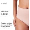 SPANX SPANXshape ExtraOrdinary Thong – Sculpting with Compression – Women’s Shapewear Underwear – Recycled Nylon Fabric Blend-Toasted Oatmeal-Vintage Rose-M