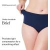SPANX SPANXsmooth Undie-tectable Brief – Comfortable Core Control – Invisible Shapewear Underwear – No Visible Panty Lines(Dark Sapphire)